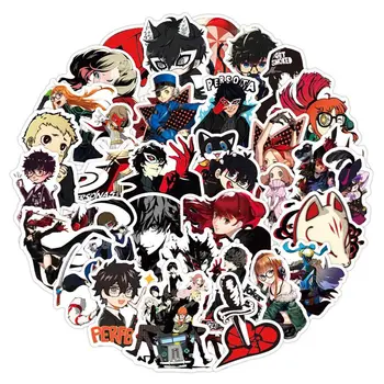 

50PCS Persona Game Stickers Laptop Guitar Luggage Fridge Skateboard Waterproof Cool Graffiti Sticker Decal Kids Classic Toys