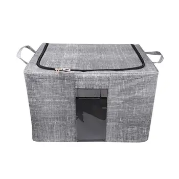 

Non-woven fabric Storage Case Foldable Sundries Storage Case Organizer Container Home Clothes Toy Finishing Box for Bedroom