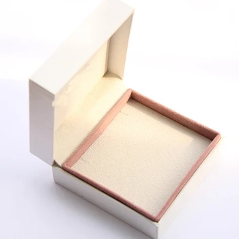 

9*9*4 cm Packaging Paper Box Bracelet Jewelry Display Ring Earrings Gift Box For Women DIY Velvet Pandora Bracelet Ring Storage