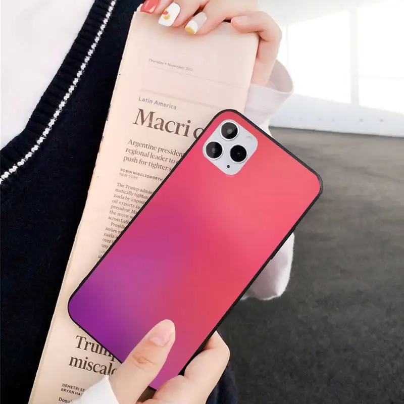 Простой и современный изготовленный на заказ мягкий чехол для телефона IphoneX XS 11