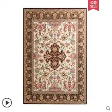 Гостиная ковер/Европейский пушистый коврик детской комнате коврик/мебель для спальни коврик нескользящий из мягкого искусственного меха ко CF