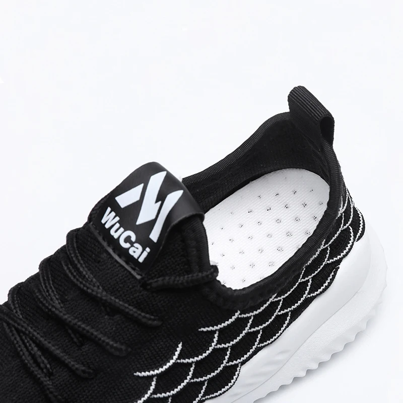 Летняя модная женская обувь Повседневные Дышащие туфли летающие плетеные в виде