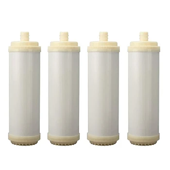 

4PCS Plug-In Type UF Hollow Fiber Filter 10 Inch Ultrafiltration Membrane Filter for Water Purifier Household Pre-Filtration