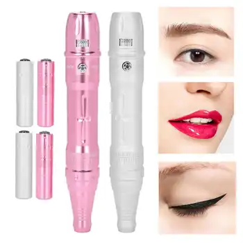

Tattoo Machine Gun Microneedle Semi-Permanent Eyebrow Lips Lenses Line Microblading Make up Tattoo Pen Machine US Plug 100-240V