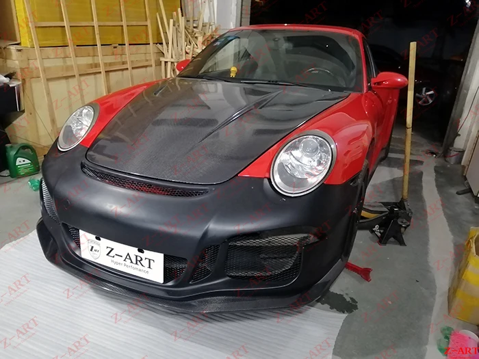 Оригинальный Z-ART подтяжки лица корпус обтекаемой формы набор для Porsche 911 2005-2011