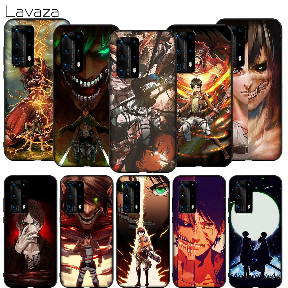 WEBBEDEPP атака на Титанов искусство ТПУ мягкий чехол для Huawei P8 P9 P10 P20 P30 Y5 Y6 Y7 Y9 P smart Lite