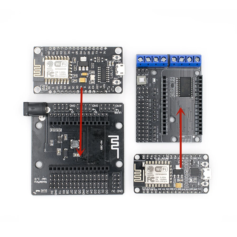 Беспроводной модуль CH340/CP2102 NodeMcu V3 V2 Lua wifi Интернет вещей макетная плата на основе ESP8266 ESP-12E с pcb антенной