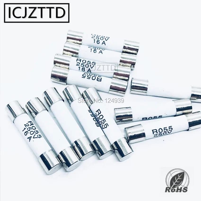 RO55 предохранитель BS1362 5*25 мм 0.5A 1A 2A 3A 5A 6A 8A 10A 15A 16A 20A 25A 250V Керамика страхование