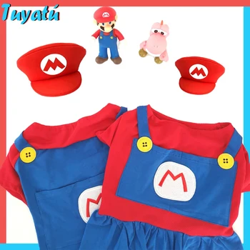 

French Bulldog Clothes Dog Clothes for Small Big Dog Clothes Super Mario Summer Clothes for Chihuahua Pug Dogs Shirt Costume