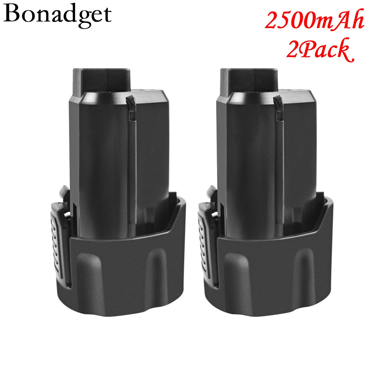 

Bonadget For AEG Ridgid 2500mAh 12V L1215 Rechargeable Power Tools Li-Lon Battery Repalacement BS12C,BS12C2,BSS12C L1215P L1215R