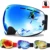 Лыжные Очки UV400 Защита Сноуборд Очки Анти-туман Большая Лыжная Маска Очки Снег Снегоход Мужчина Женщины Катание На Лыжах Спорт На Открытом Воздухе