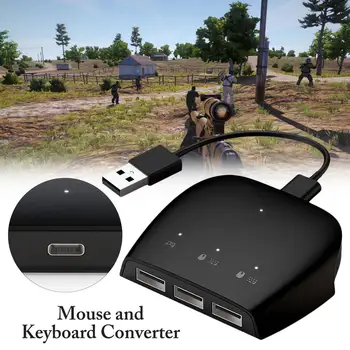 

Mouse Adapter for PS3/PS4/switch/XBOXONE/XBOX360 Mouse Keyboard Converter Wired Handle Converter