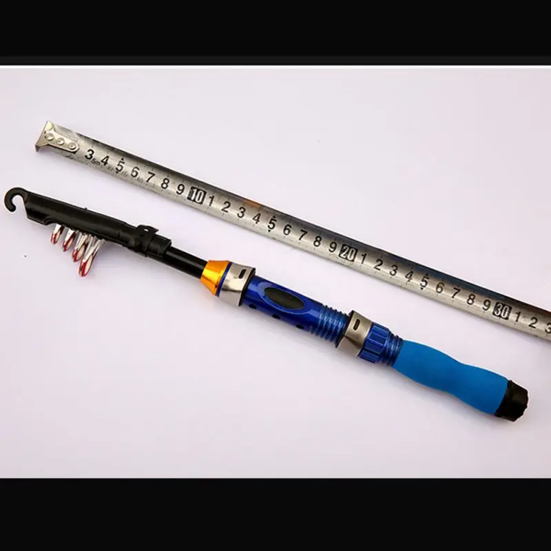 40 см портативная маленькая морская Удочка 1,0 м-2,3 м elescopic ультра короткая удочка мини-дальняя удочка для льда 1 шт