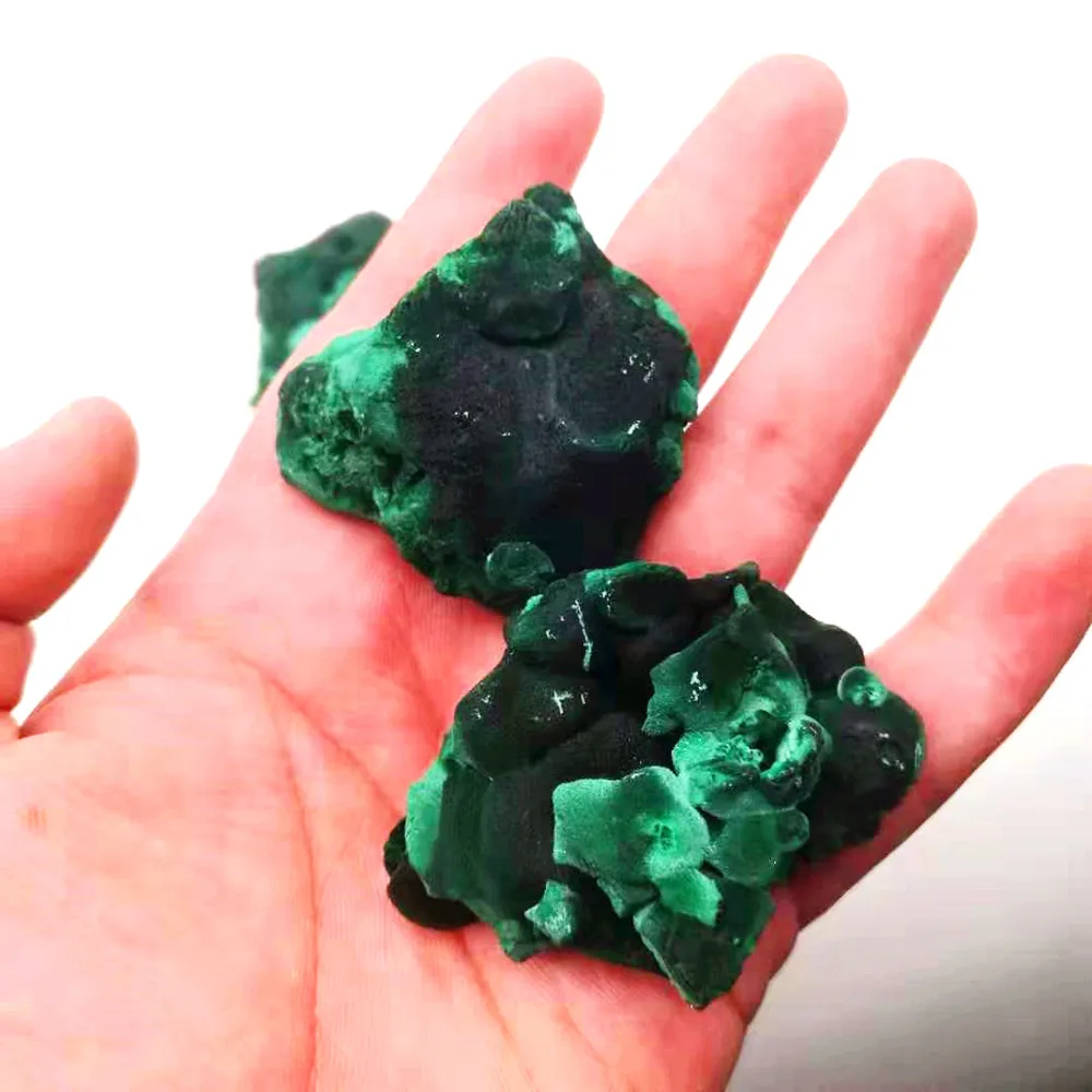 Malachite mineral crystals (4)