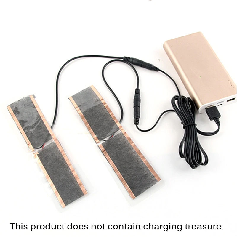 1 пара грелка для рук термоковрик USB углеродное волокно грелки зимы на открытом