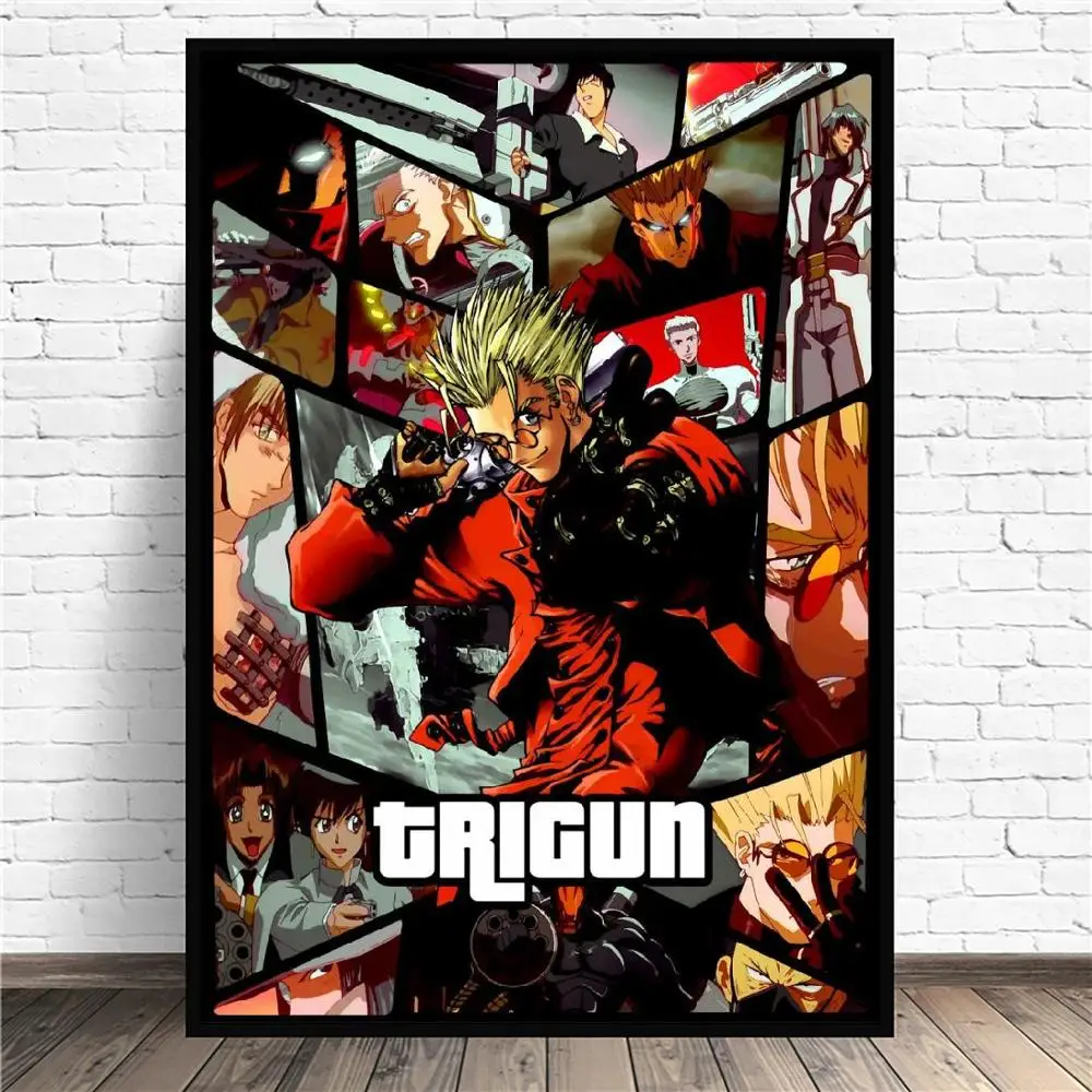 Trigun Ultimate Tribute Canvas Painting Wall Anime Art Pictures Prints Home Decor Wall Poster Decoration For Living Room Painting Calligraphy Aliexpress Trigun Ultimate Tribute Canvas Painting Wall Anime Art Pictures Prints Home Decor Wall Poster Decoration For Living Room Painting Calligraphy Aliexpress
