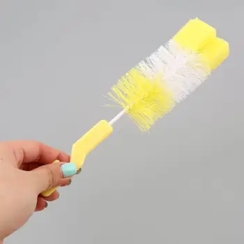

Baby Nipple Brush Bottle Brush Degree Sponge Cleaner With Pacifier Brush