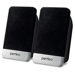 Колонки Perfeo &quotMONITOR&quot 2.0 мощность 2х1.5 Вт (RMS) чёрн USB (PF-2079) | Электроника