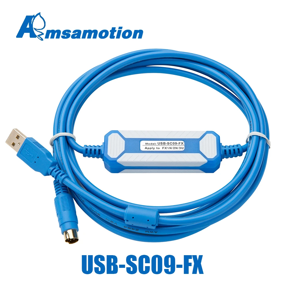 USB SC09 FX Adapter Suitable for Mitsubishi FX Series PLC USB-SC09-FX Programming Cable 2.5-3M,FTDI-Isolation Type USB SC09 FX Adapter Suitable for Mitsubishi FX Series PLC USB-SC09-FX Programming Cable 2.5-3M,FTDI-Isolation Type
