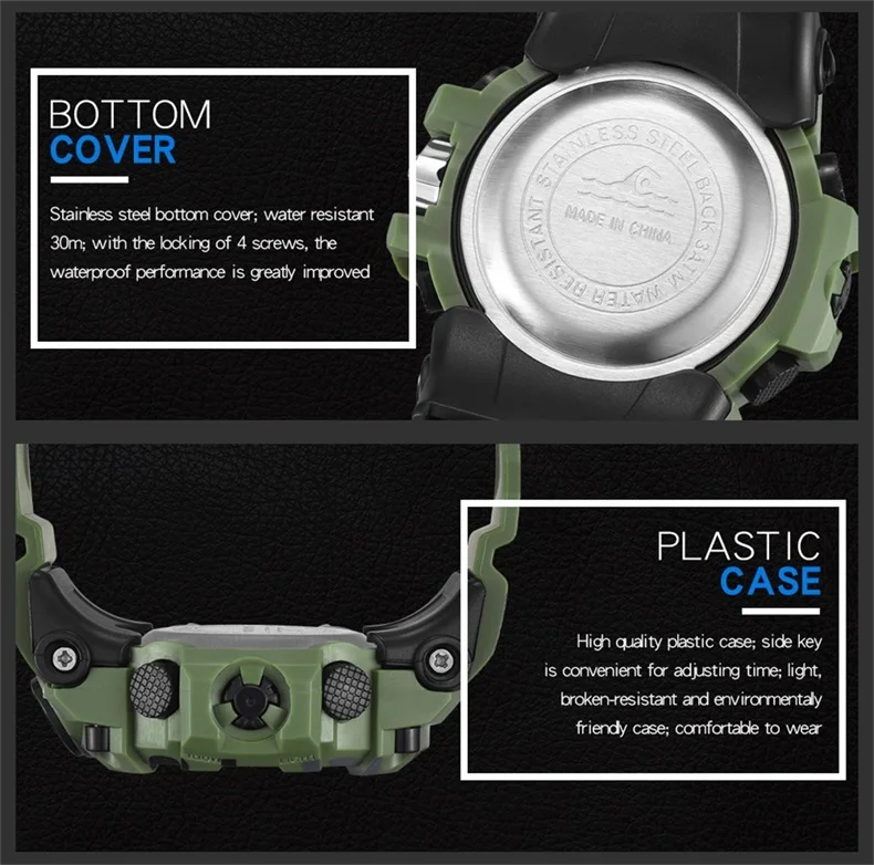 SYNOKE мужские цифровые часы камуфляжные уличные спортивные часы будильник мужские часы 3 бар водонепроницаемые мужские электронные наручные часы г