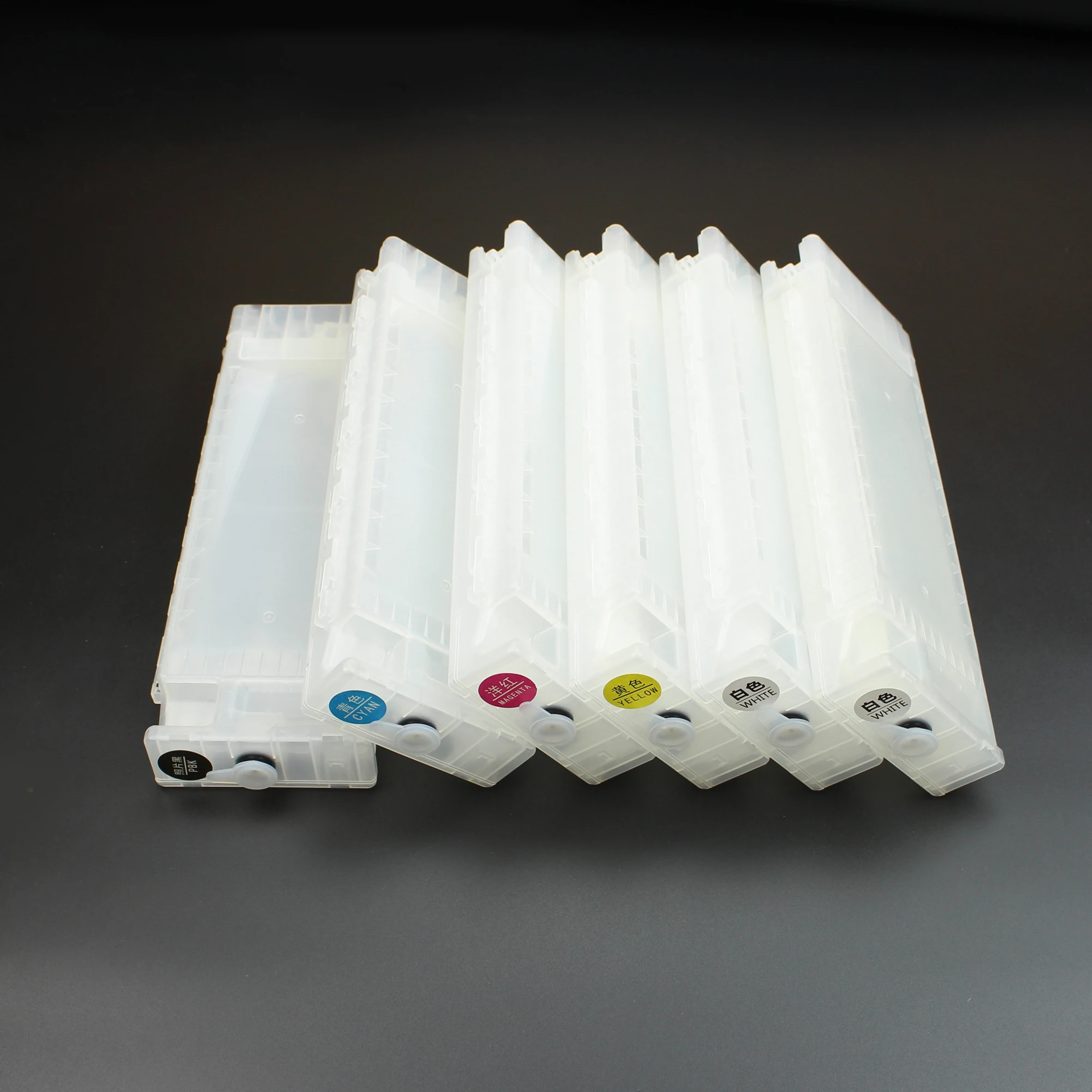 Refillable Ink Cartridge T7251-T725A With Chip 6Colors/Set 700ML/PC for Epson SureColor F2000 F2100 Printer