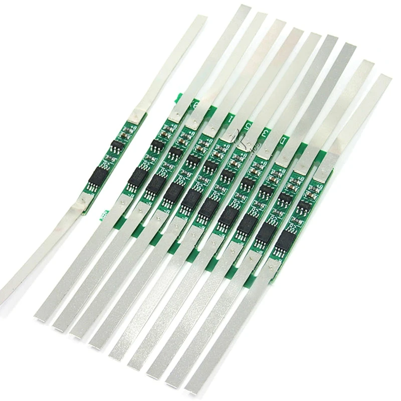

10X 3A Protection Board for 1S 3.7V 18650 Li-Ion Lithium Battery W/ Solder Belt