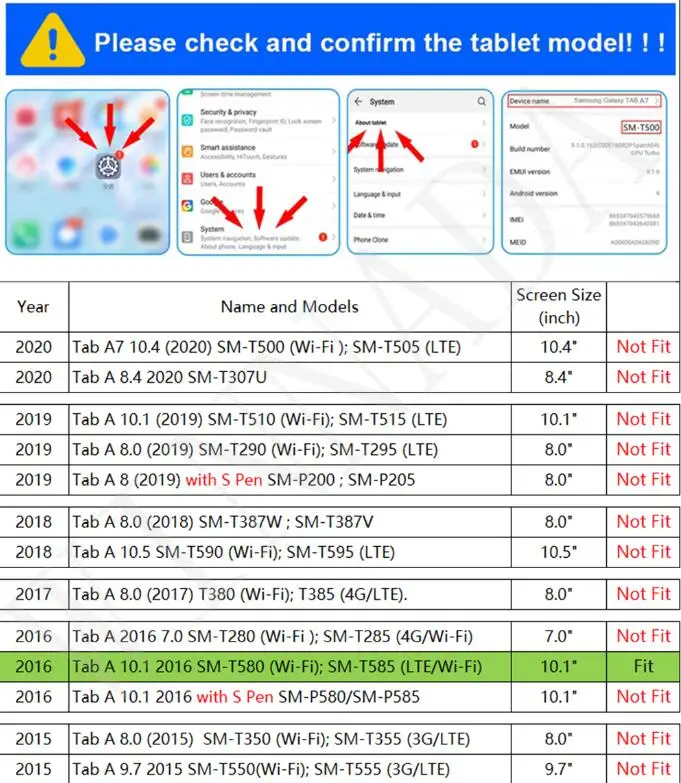 Противоударный чехол для планшета повышенной прочности с подставкой Samsung Galaxy Tab A