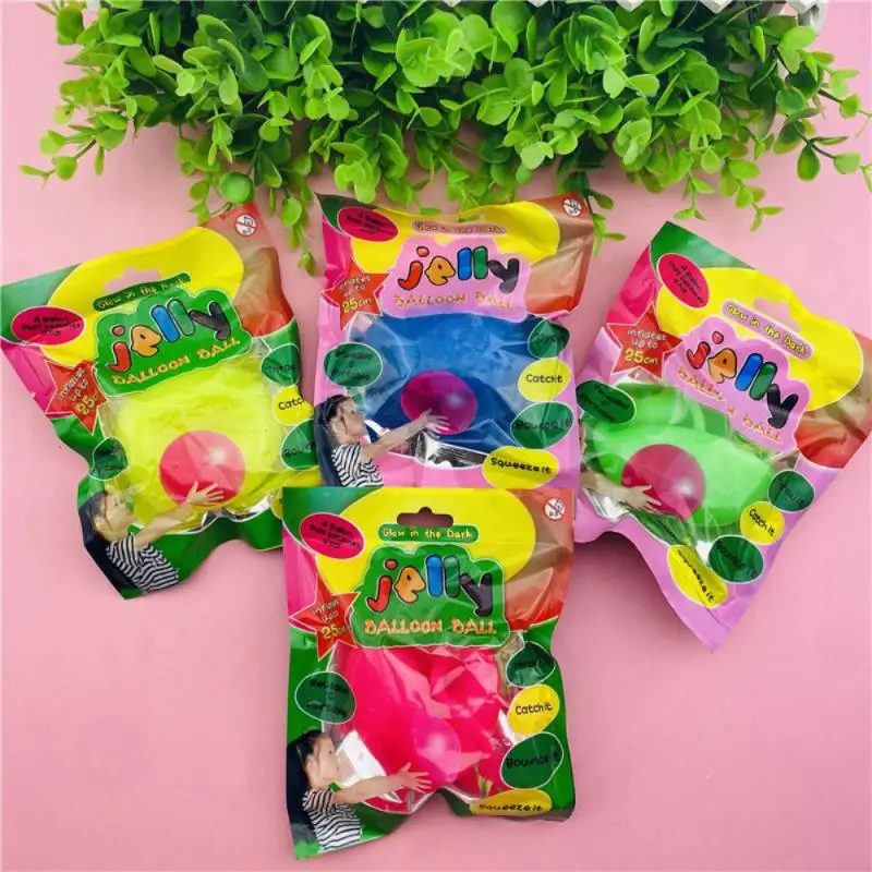 Children's Soft Blow Ball 1pc 5 Colors Outdoor Transparent Bubble Ball Inflatable Funny Creative Photosphere for Kids Gift baby toys,multi color punch balloons