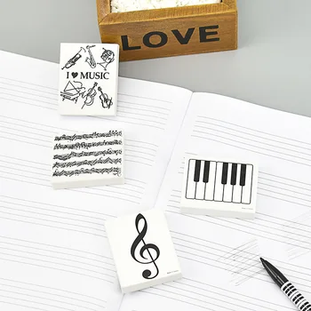 

Music Eraser Rubber Mini Musical Series Modelling Funny Erasers Pencil Drawing Material Stationery Office Escolar School Supply