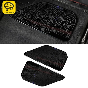 

CarManGo Car Accessories Seat Floor Air Vent Outlet Panel Trim Sticker Cover Frame Decoration for BMW 5 Series G30 2017-2020