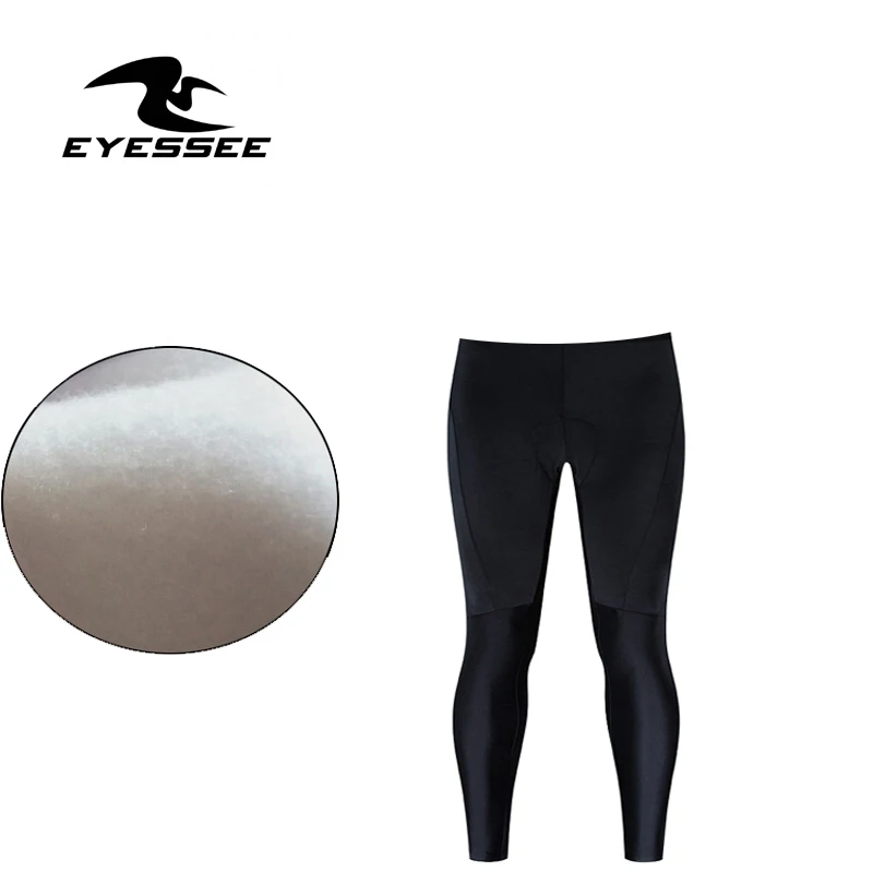 pants EYESSEE теплая гоночная велосипедная Джерси Зимняя Горячая флисовая дорожная велосипедная мужская одежда с длинными рукавами одежда для велоспорта - Цвет: pants