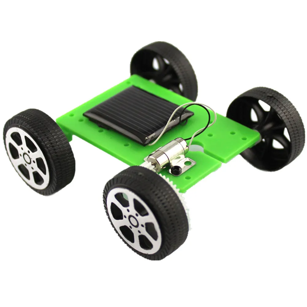 1 набор DIY игрушечная машинка мини комплект на солнечной батарее детский развивающий гаджет хобби забавный робот движущийся гонщик развивающие детские игрушки