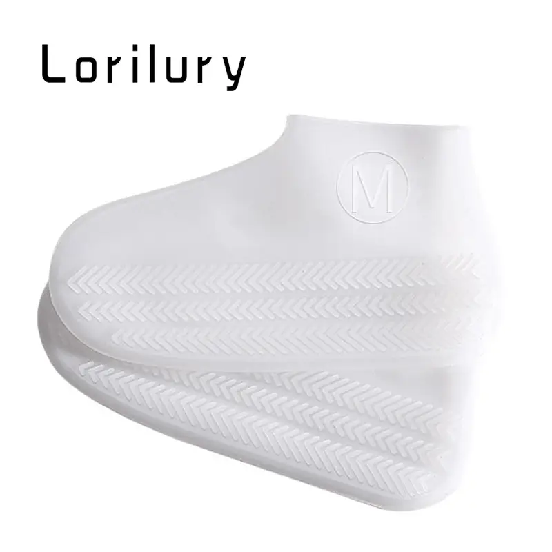Silica Gel Cycling Waterproof Shoes Covers Unisex Reusable Children Walking Rain Cover Shoes Accessories - Image 9