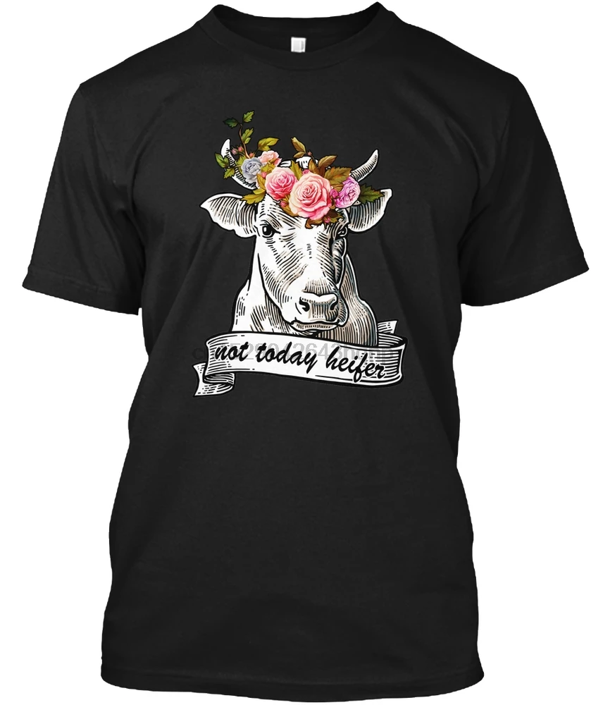 Мужская футболка Not Today Heifer Funny Tee by Pescody женские футболки| |