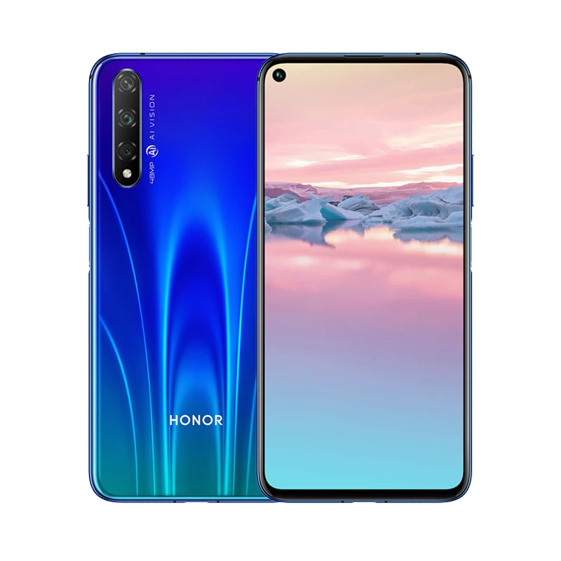 Honor 20 S 6GB 128GB 8GB 48MP камера заднего вида 20 S Kirin 810 Octa Core 6,2" 2340 × 1080 FHD+ 3750mAh Мобильный телефон Google play