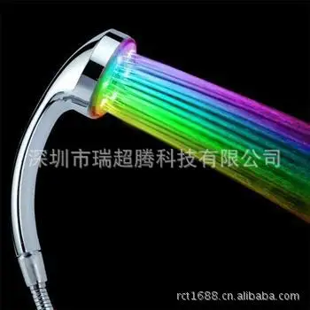 

LED Shining Shower Shining Leading Colorful Gradient Shower Head Accessories 9816