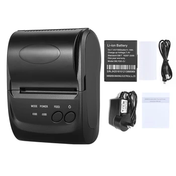 

POS-5802DD Mini Portable Wireless USB Thermal Printer Receipt Ticket POS Printing for iOS Android Windows