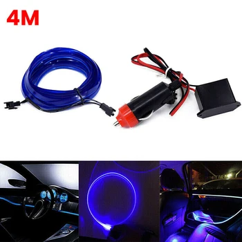 

Car Atmosphere Light Inner Center console 4 Meter Decor Lamp Waterproof