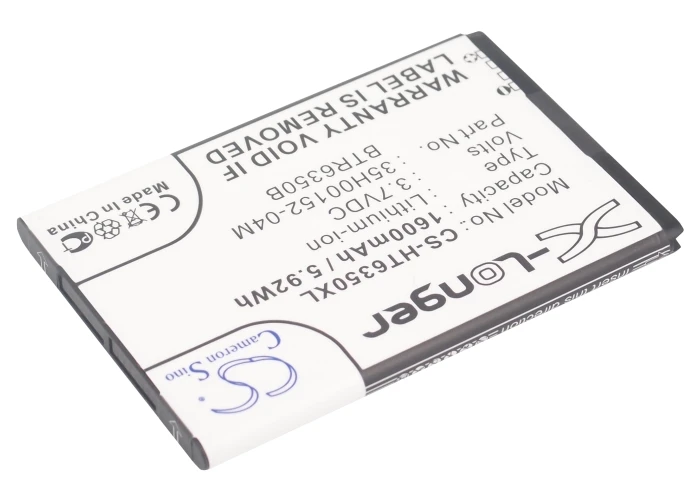 Обновленная батарея Cameron Sino для Verizon 35H00152-04M ADR6350, ADR6350VW, Droid Incredible 2 1600 mAh/5.92Wh