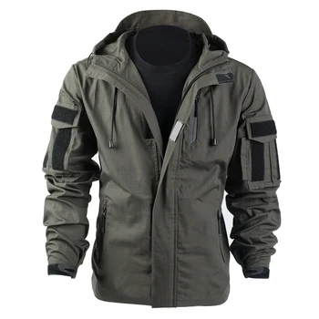 

2020 BACRAFT Outdoor Equipment Combat Uniform Tactical Coat For Man - Smoke Green L/XL/XXL