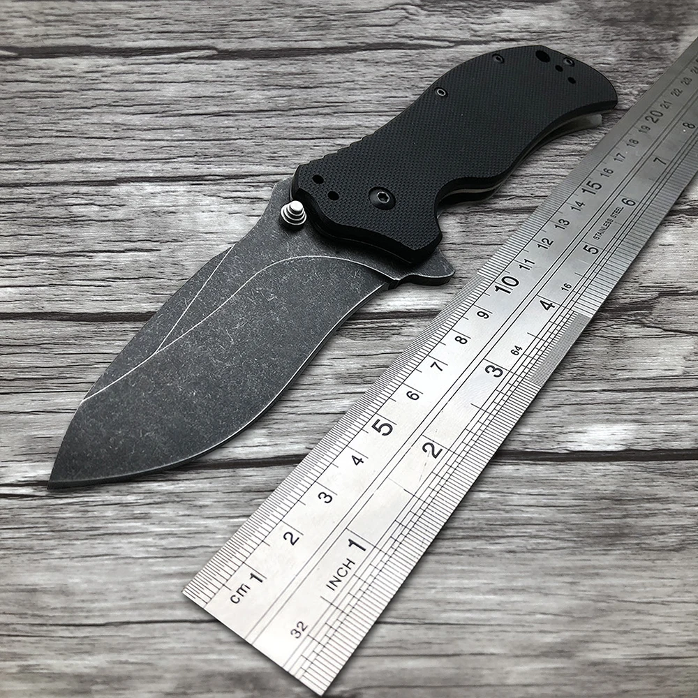 

BMT 0350BW Tactical Survival Folding Knife G10 Handle Bearing Knife pocket knife Hunting Camping Outdoor EDC Hand Tool Knive