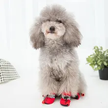 Cheap 4Pcs/set Pet Dogs Winter Cloth Shoes Rain Snow Waterproof Booties Socks Rubber Anti-slip Shoes For Small Dog Puppies Footwear Cheap 4Pcs/set Pet Dogs Winter Cloth Shoes Rain Snow Waterproof Booties Socks Rubber Anti-slip Shoes For Small Dog Puppies Footwear