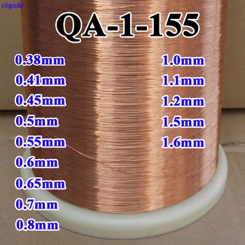 

0.38 0.410.45 0.5 0.55 0.6 0.65 0.7 0.8 1.0 1.2 1.5 1.6 mm New polyurethane enameled round copper wire QA-1-155 2UEW 1 meter