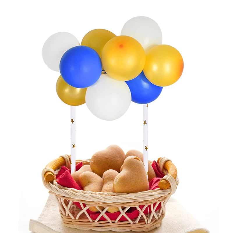 10 шт. 5 дюймов воздушный шар Топпер для торта мини Cofetti шар для украшения дня рождения детский день рождения детский душ украшение свадебного торта