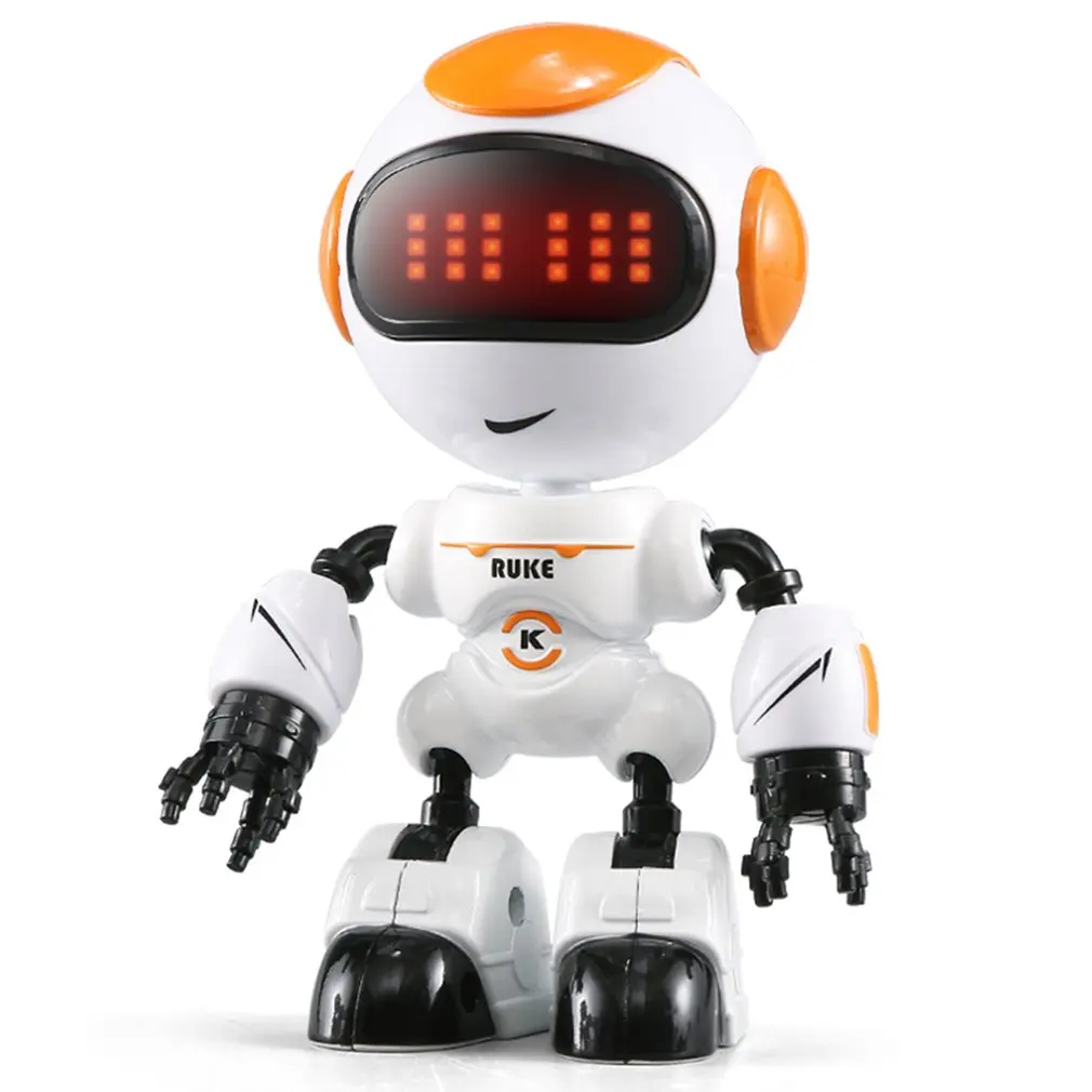 JJR R8 Touch Sensing LED Eyes RC Robot Smart Voice DIY Body Gesture Model Toy For Boys Children Adults Christmas Gift JJR R8 Touch Sensing LED Eyes RC Robot Smart Voice DIY Body Gesture Model Toy For Boys Children Adults Christmas Gift