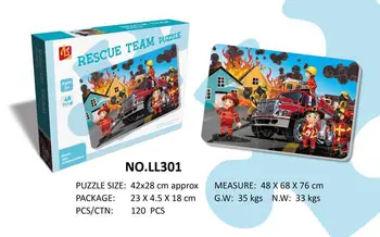 

LeadingStar Cartoon Pattern Puzzle Kids Educational Recognition Toy Gift