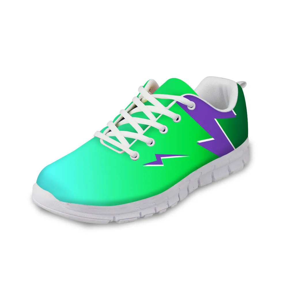 

Colorful Pattern Women's Flats Sport Shoes for Girls Female Sneakers Casual Mesh Flat Running Shoes Breathable Comfortable