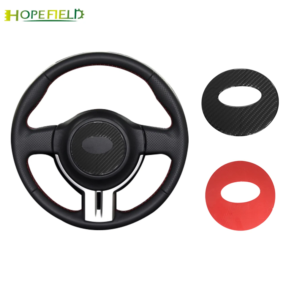 

Carbon Fiber Steering Wheel Trim Cover styling Car Sticker for Subaru BRZ 2013-2017 Accessories Car Styling