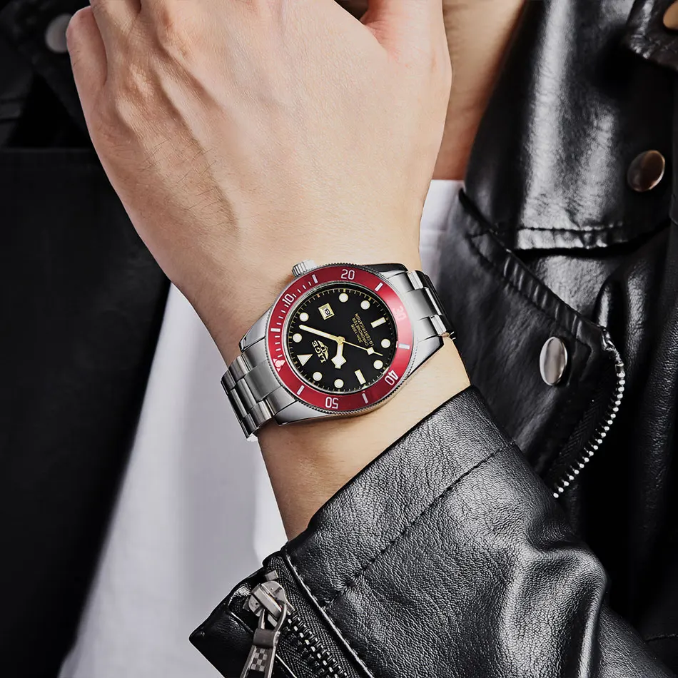 LIGE Men Watches Brand Luxury Watch Man Business Casual Wristwatch Fashion Stainless Steel Quartz Waterproof Calendar Clock Male
