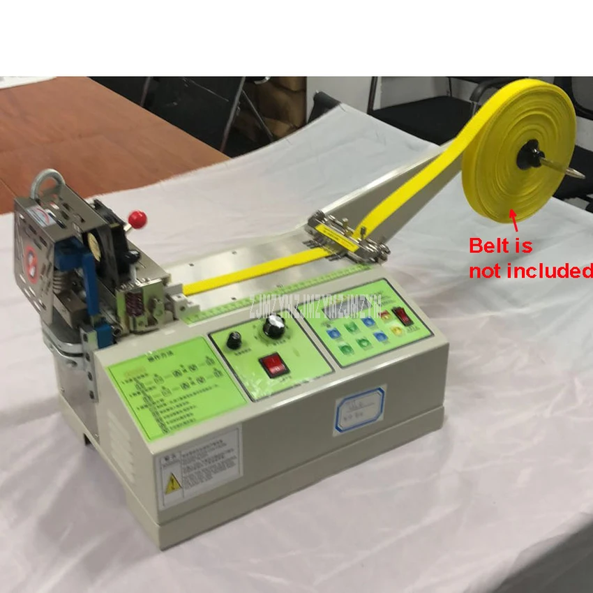 Эластичная лента электрическая машина для резки автоматическая машина для горячей резки нейлоновая тесьма атласная лента для шнурков